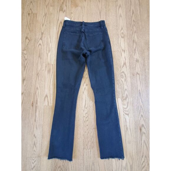 Abercrombie & Fitch Womens 26/2R The Skinny High Rise Curve Love Black Jeans New - Picture 2 of 14